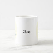 Blauwe boedgie Paraket in Bonnet Cute Budgie Custo Koffiemok (Center)