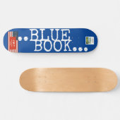 BLAUWE BOEK Skateboard (Horizontaal)
