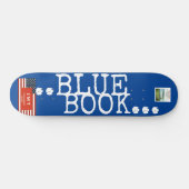 BLAUWE BOEK Skateboard (Horizontaal)