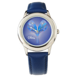 Blauwe boer - personaliseer het! Let op! Horloge
