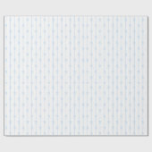 Blauwe bogen cadeaupapier (Vlak)