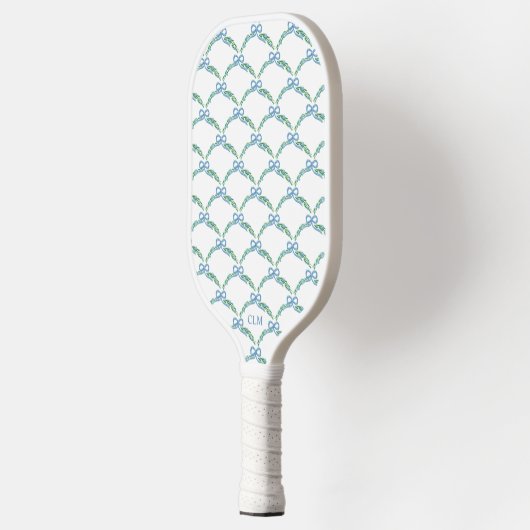 Blauwe Bogen en Beaus Kust Garland Pickleball Paddle (Links)