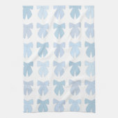 Blauwe bogen theedoek (Verticaal)