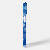 Blauwe Bokeh feestverlichting Case-Mate iPhone Case (Achterkant / Rechts)