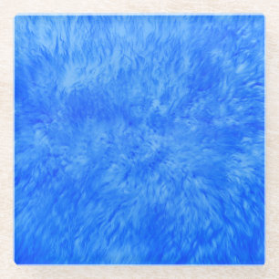 Blauwe Bont Frenzy Glazen Onderzetter