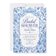 Blauwe Boog Bloemrijke Chinoiserie Elegante Bruids