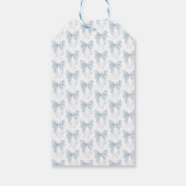Blauwe Boog  Cadeaulabel (Achterkant)