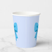Blauwe Boog Papieren Bekers (Rechts)