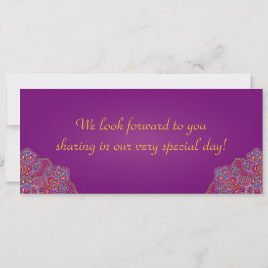 Blauwe boom/Snowf Boarding Pass Weduwuitnodiging Kaart (Achterkant)