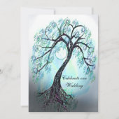  Blauwe Boom van de Uitnodiging van de Weddenschap (Voorkant)