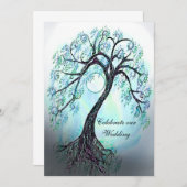  Blauwe Boom van de Uitnodiging van de Weddenschap (Voorkant / Achterkant)