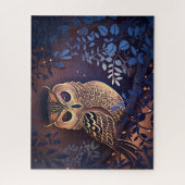 Blauwe boomgaard legpuzzel (Verticaal)