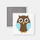 Blauwe boomgaard magneet (Voorkant / Achterkant)