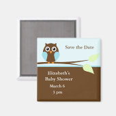 Blauwe boomgaard magneet (Voorkant / Achterkant)