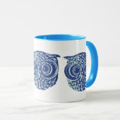 Blauwe boomgaard mok (Voorkant rechts)