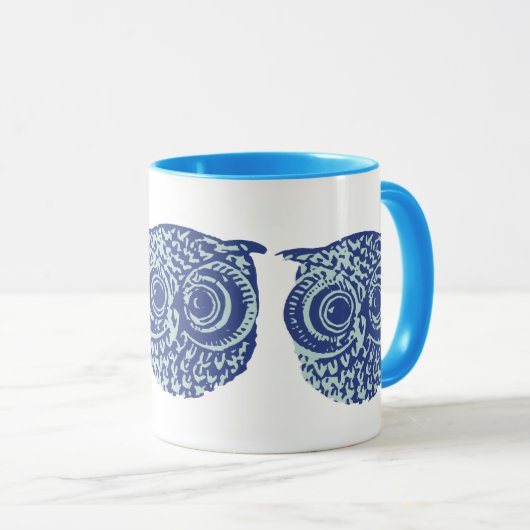 Blauwe boomgaard mok (Voorkant rechts)