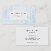 Blauwe boomgaard visitekaartje (Voorkant / Achterkant)