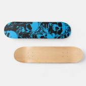 Blauwe boomgaarden skateboard (Horizontaal)