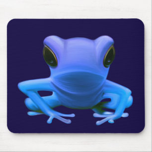 Blauwe boomkikker muismat
