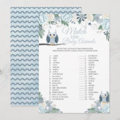 Blauwe boomkorflens komt overeen met de Kaart van (Voorkant / Achterkant)