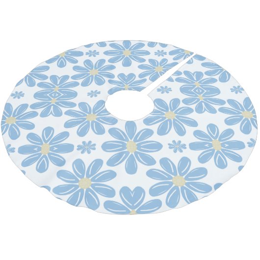 Blauwe boomrok kerstboom rok (Gekanteld)