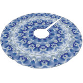 Blauwe Boomrok Kerstboom Rok (Gekanteld)