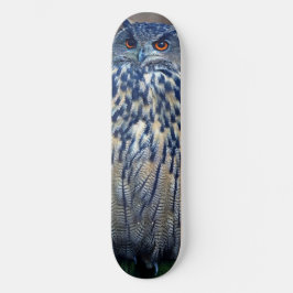 Blauwe boomschaarplaat persoonlijk skateboard