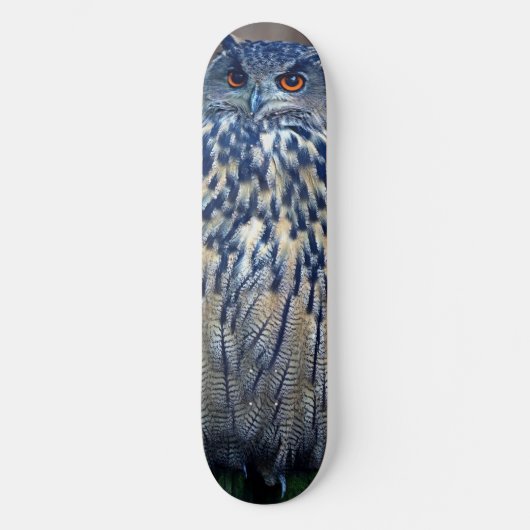 Blauwe boomschaarplaat persoonlijk skateboard (Voorkant)