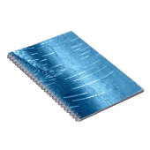 Blauwe boomschors notitieboek (Rechterzijde)