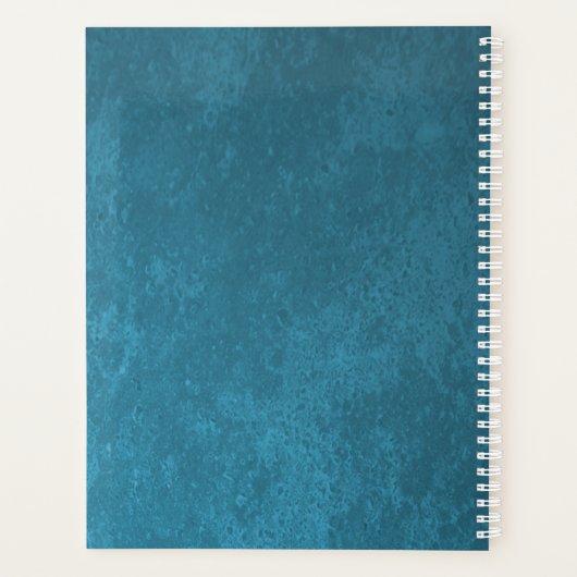 Blauwe boomvogelpest planner (Achterkant)