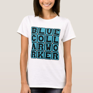 Blauwe Boord Arbeider, Zout der Aarde T-shirt
