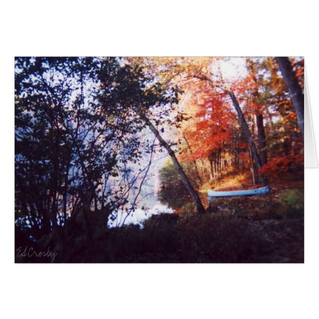 Blauwe boot (Voorkant Horizontaal)