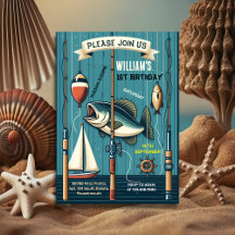 blauwe boot schattig jongen vis ofishally een 1e v