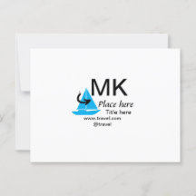 Blauwe boot zwarte pijl reisagent blog website t