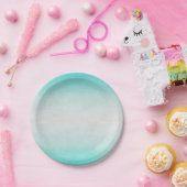 Blauwe Borden Papieren Bordje (Feest)