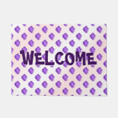 Blauwe bosbessen en roam deurmat (Voorkant)