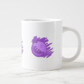 Blauwe bosbessen en roam grote koffiekop (Rechts)