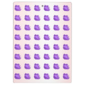 Blauwe bosbessen en roam klembord (Achterkant)