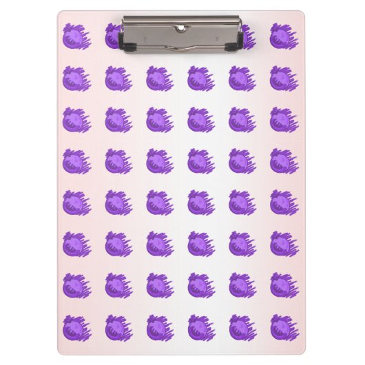 Blauwe bosbessen en roam klembord (Voorkant)