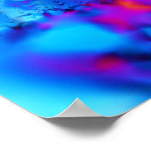 Blauwe bosbessen poster (Hoek)