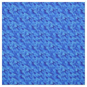 Blauwe boskatoen stof (Swatch)
