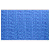 Blauwe boskatoen stof (Fat Quarter)