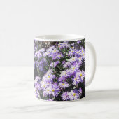 Blauwe Bossen Asters Koffiemok (Voorkant rechts)