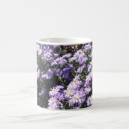 Blauwe Bossen Asters Koffiemok (Center)