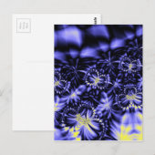 Blauwe boter briefkaart (Voorkant / Achterkant)
