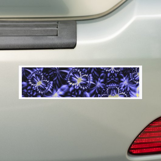 Blauwe boter bumpersticker (Op auto)
