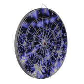 Blauwe boter dartbord (Voorkant Links)