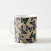 Blauwe boter koffiemok (Voorkant links)