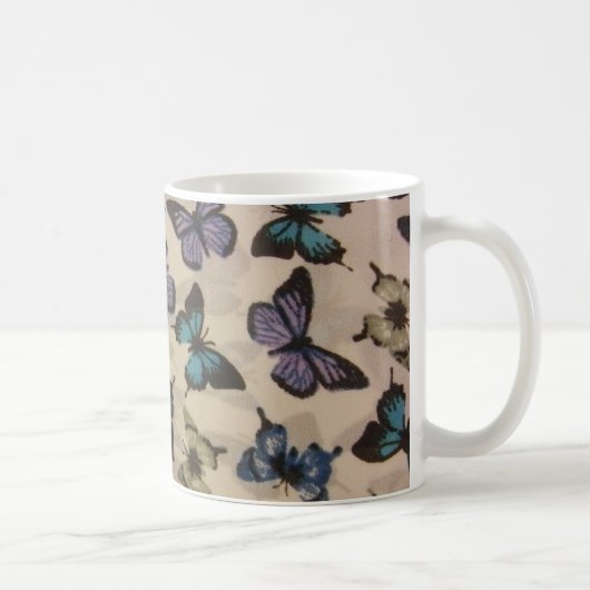 Blauwe boter koffiemok (Rechts)