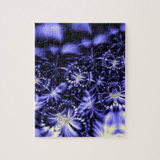Blauwe boter legpuzzel (Verticaal)